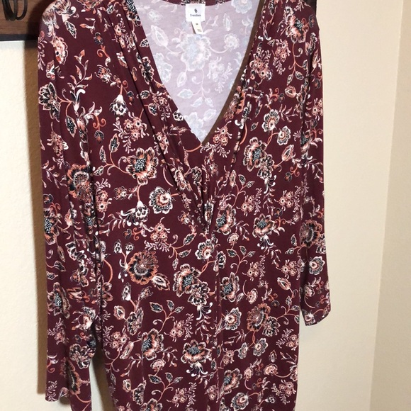 Dress Barn Floral top - Picture 8 of 8